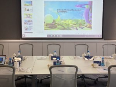 江苏省文旅厅 文旅局多位领导莅临参观考察 文化科技学院热情接待